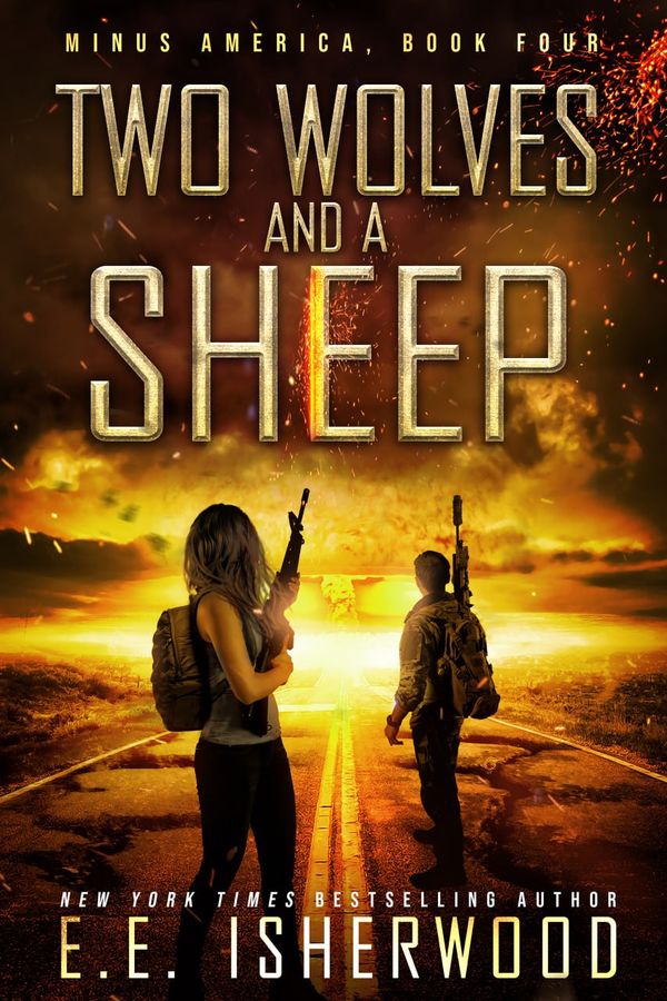 Two Wolves and a Sheep cover