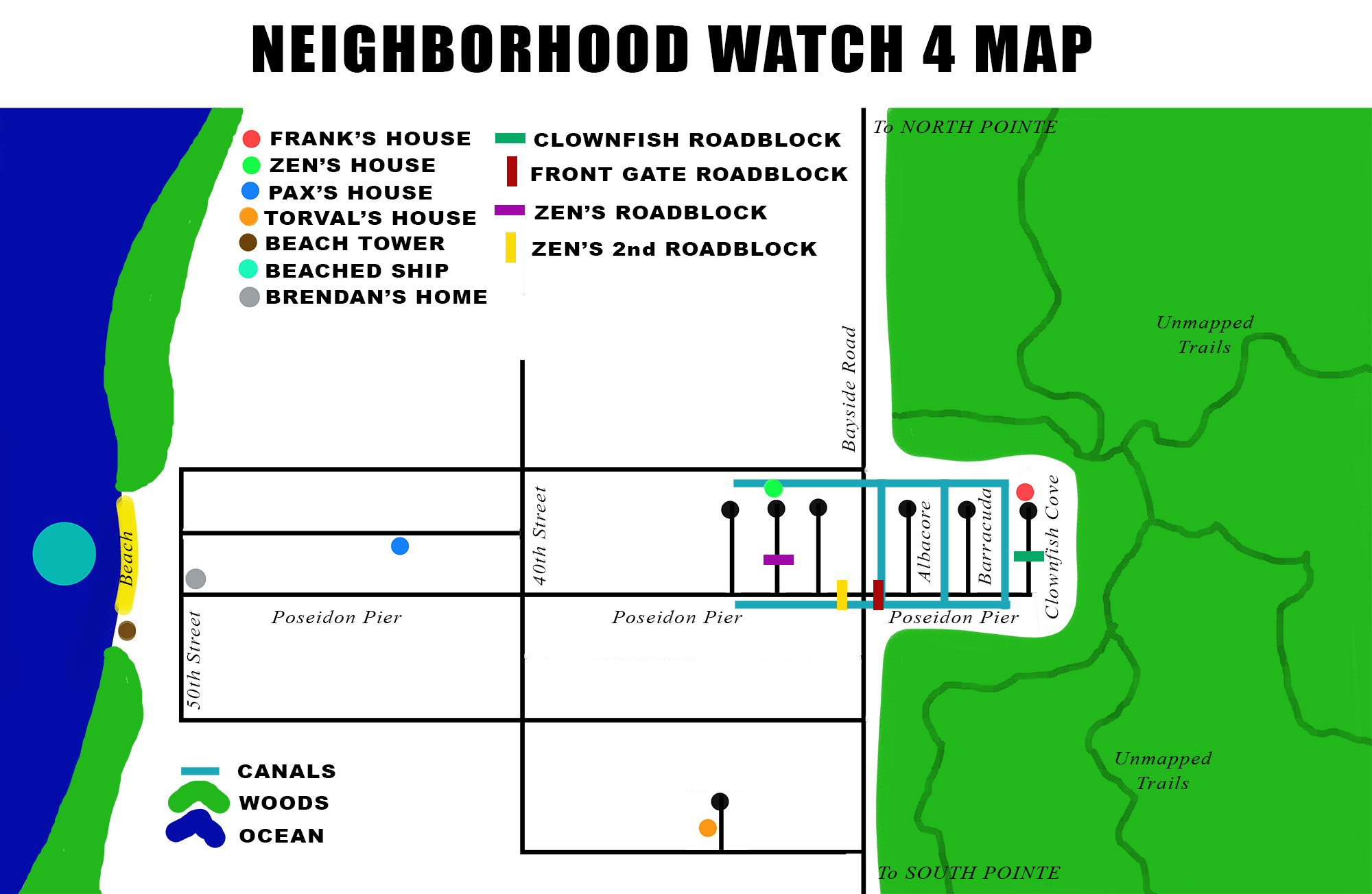 Frank's mental map — Book 4